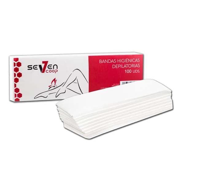 SEVEN COOP BANDAS DE DEPILACIÓN 100UDS - Imagen 1