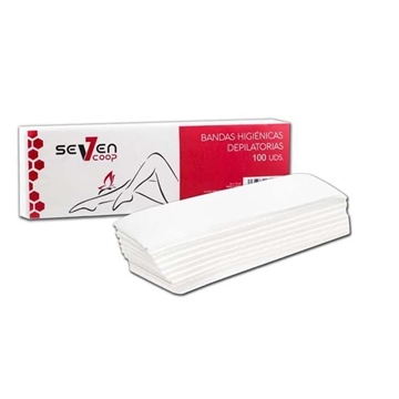 SEVEN COOP BANDAS DE DEPILACIÓN 100UDS - Imagen 1