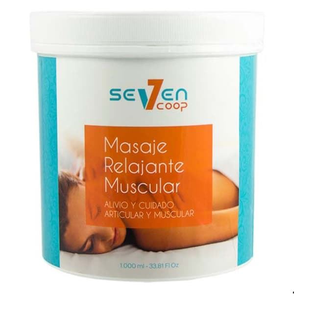 Seven Coop Crema  de Masaje Relajante Muscular 1000 ml - Imagen 1