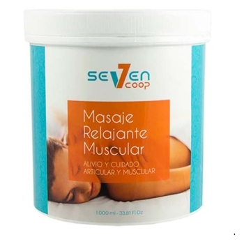 Seven Coop Crema  de Masaje Relajante Muscular 1000 ml - Imagen 1