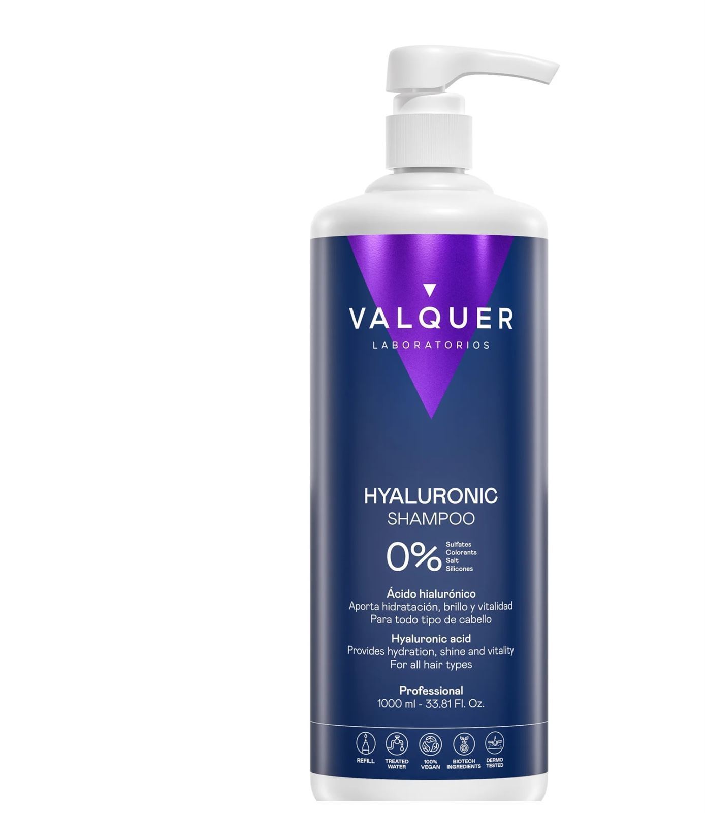 Valquer Champú Ácido Hialurónico - Imagen 2